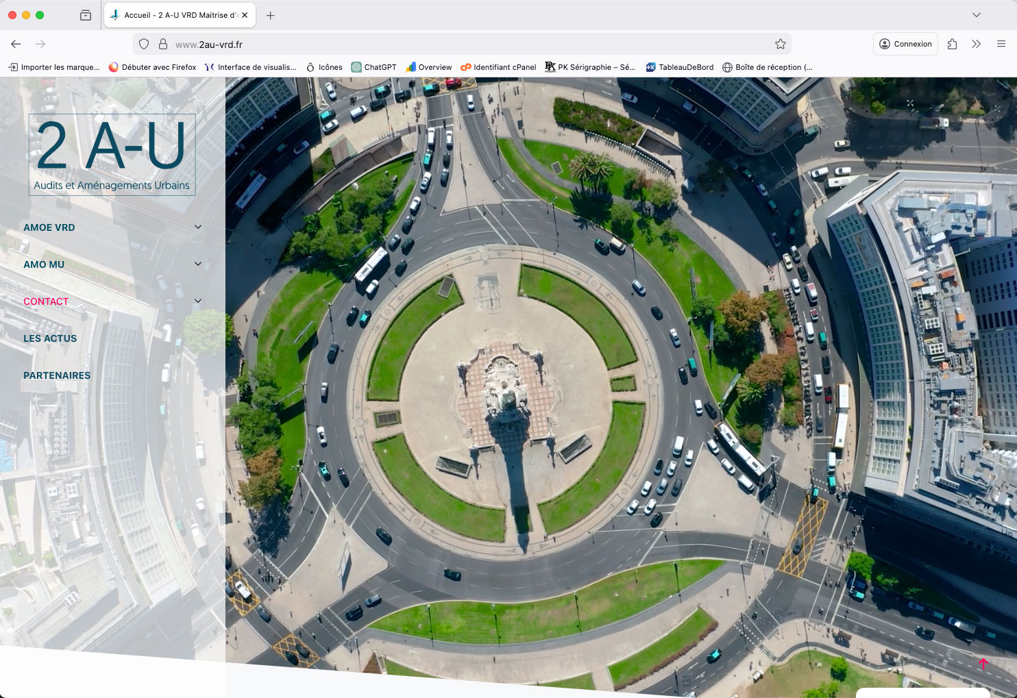 site web B 2 institutionnel